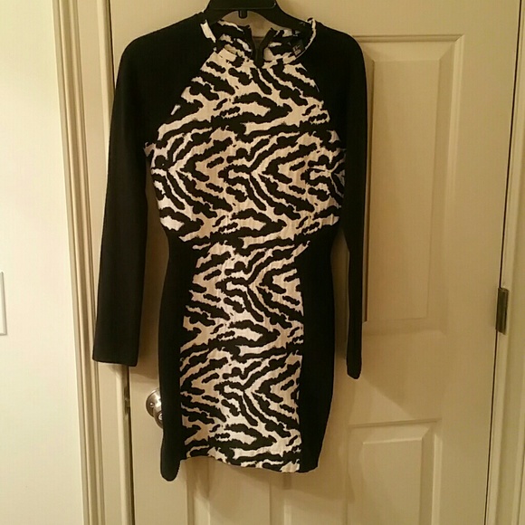 Black & White H&M dress