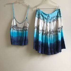 Cute Blumarine 2 piece 100% silk