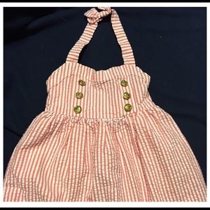 Janie and Jack dress with matching hat