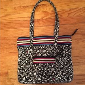 Vera Bradley Barcelona Villager Shoulder Bag