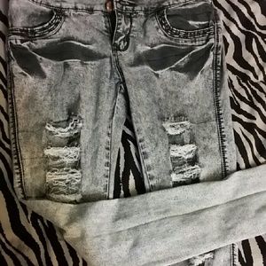 Puzzle Distressed Ultra Skinny size 5