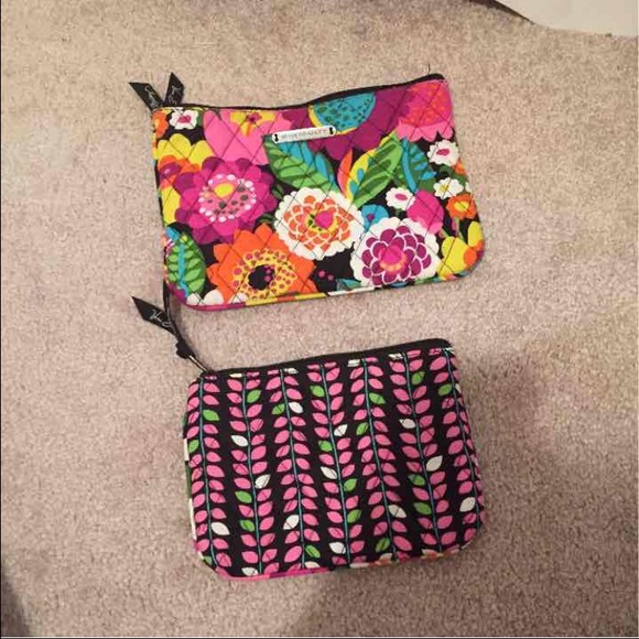 Two Piece Vera Bradley Va Ba Bloom Pouches