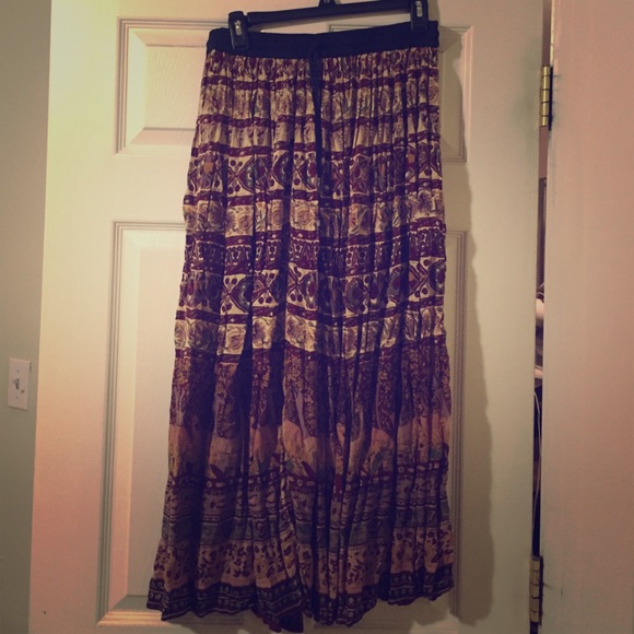 Boho skirt with bells