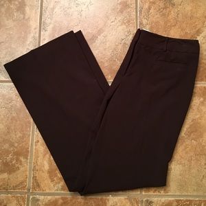 Like New!!!! Brown Casual Corner Stretch Pants