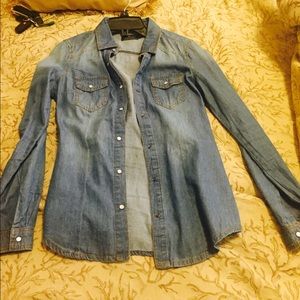 Denim shirt