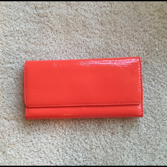 Anthropologie (orange) wallet