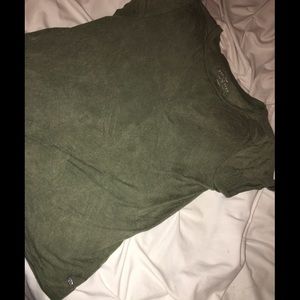army green t shirt