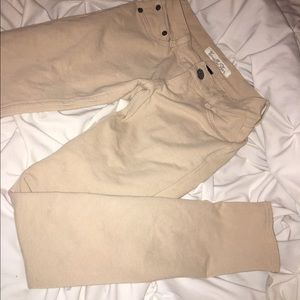 Khaki jeggings / Jean leggings
