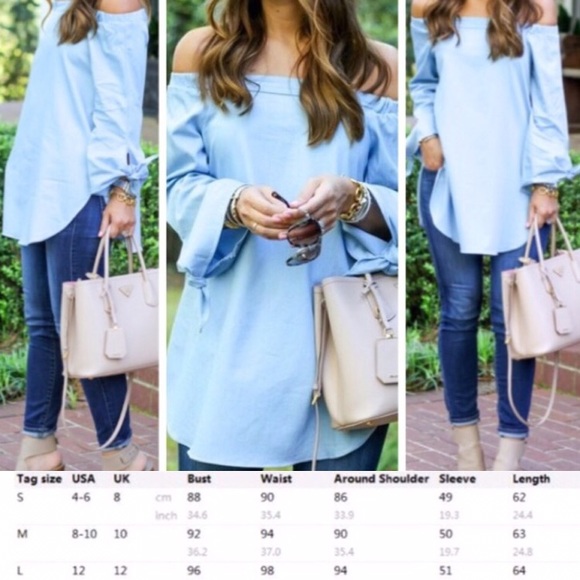 🆕 MARISA Off The Shoulder Tunic Top - Picture 7 of 8