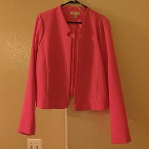 Hot Pink Forever 21 plus size blazer