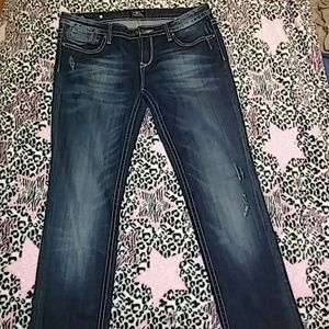 Express ReRock Skinny Jean