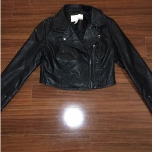 Bar ||| leather jacket