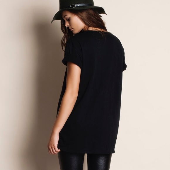 LAST PIECE Rapture Lace Up Tunic Top - Picture 3 of 4