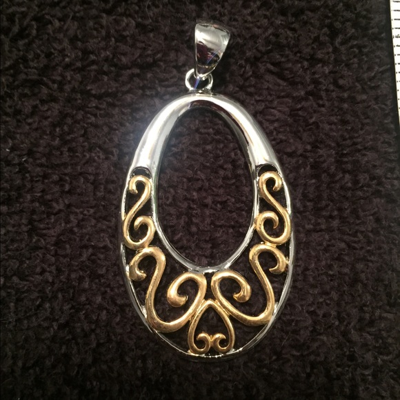 Lia Sophia Gold and Silver Slide