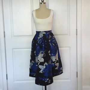 Chicwish floral skirt
