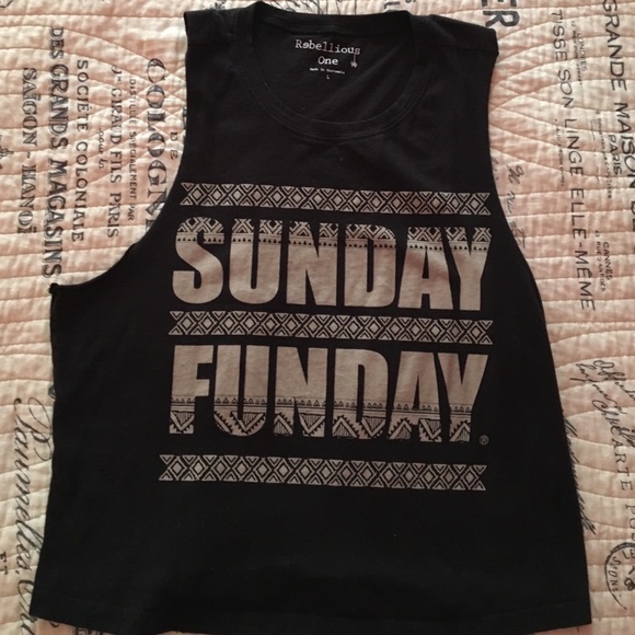 •Sunday Funday tank top•