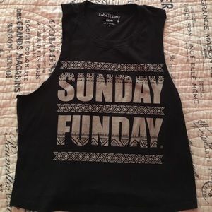 •Sunday Funday tank top•