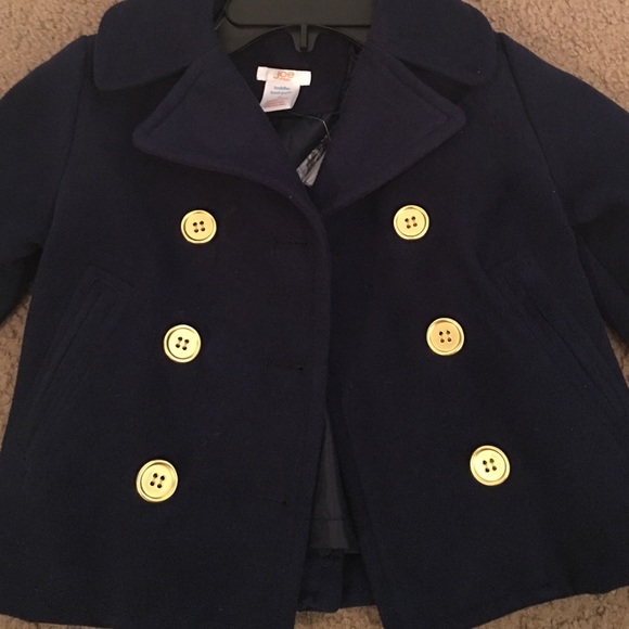 Blue Pea-coat