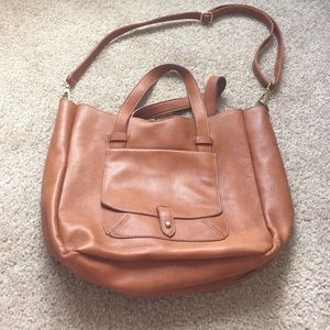Caramel tote bag