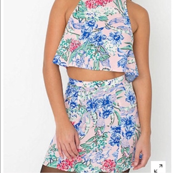 AA lulu top and skirt