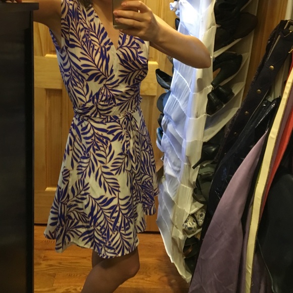 Yumi Kim soho mixer silk dress palm beach print