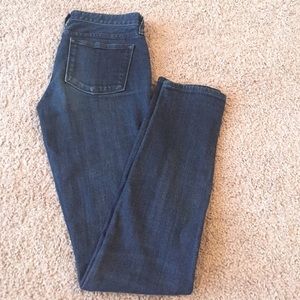 J.Crew Toothpick Dark Wash 24
