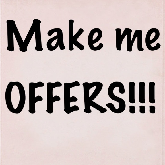 Make me offers! I'd love to clean out my closet!