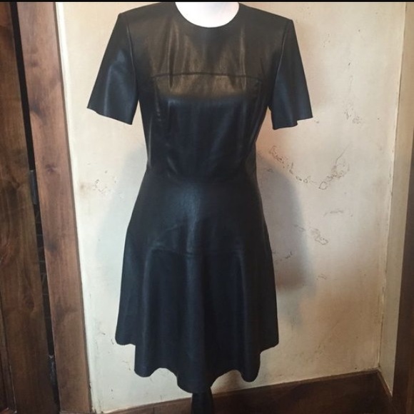 ZARA Leather Dress