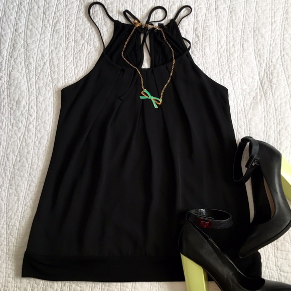 NWOT Express Tie-Back Banded Tank