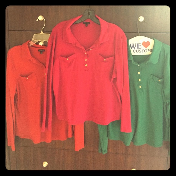 *sister closet-Set of three talbots tops!