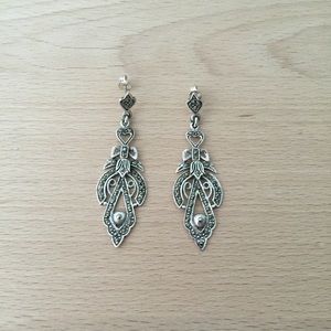 Vintage sterling silver earrings