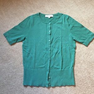 Loft short sleeved cardigan