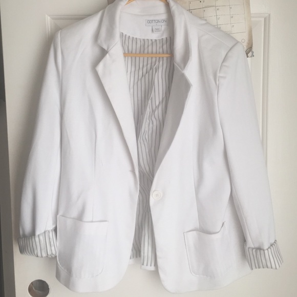 White Blazer
