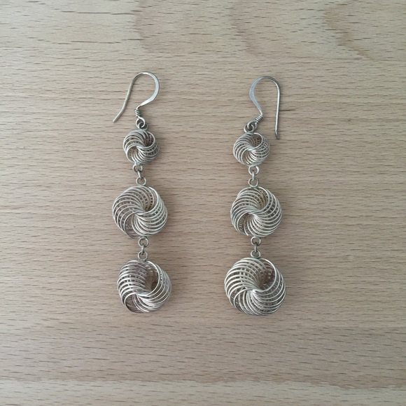 Vintage sterling silver earrings