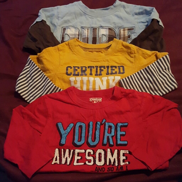 3 boys graphic tees 3t