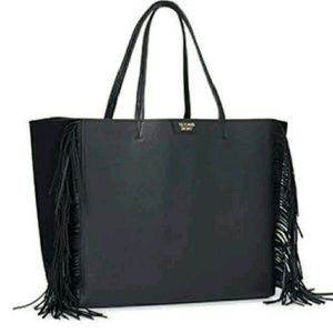 Victoria  secret fringed tote