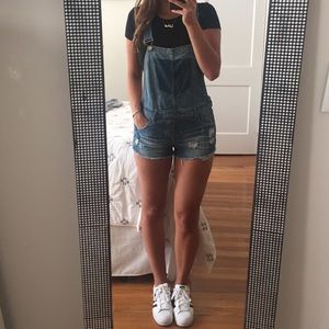 Blank NYC denim overalls sz 27