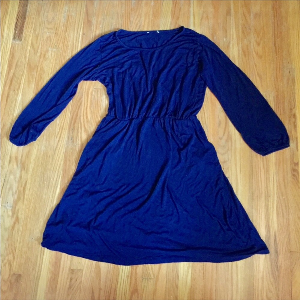 Blue dress