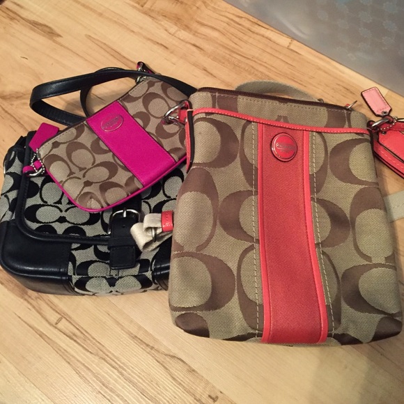Coach purses & wristlet