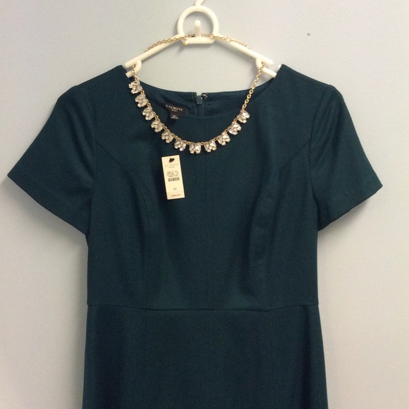 Talbots Dresses & Skirts - NWT Talbots green dress 99% wool