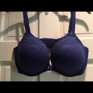 Navy blue Push up bra