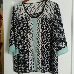 Cute boutique printed top