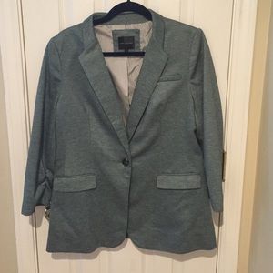 The limited greenish blazer