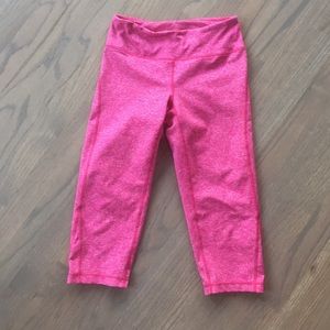 Zella pink Capri  yoga leggings