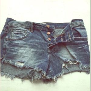 Free People Jean Shorts Size 29