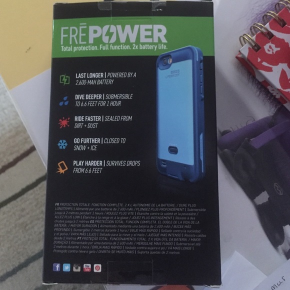 Lifeproof fre power iPhone 6 case