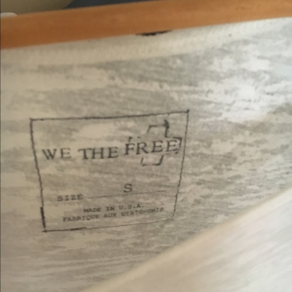 FREE PEOPLE CROP TOP WITH LACE!! - Picture 3 of 3