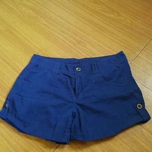 Navy blue shorts