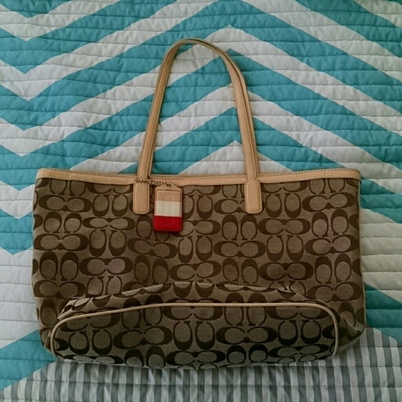 Nice Coach tote bag
