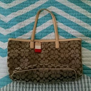 Nice Coach tote bag